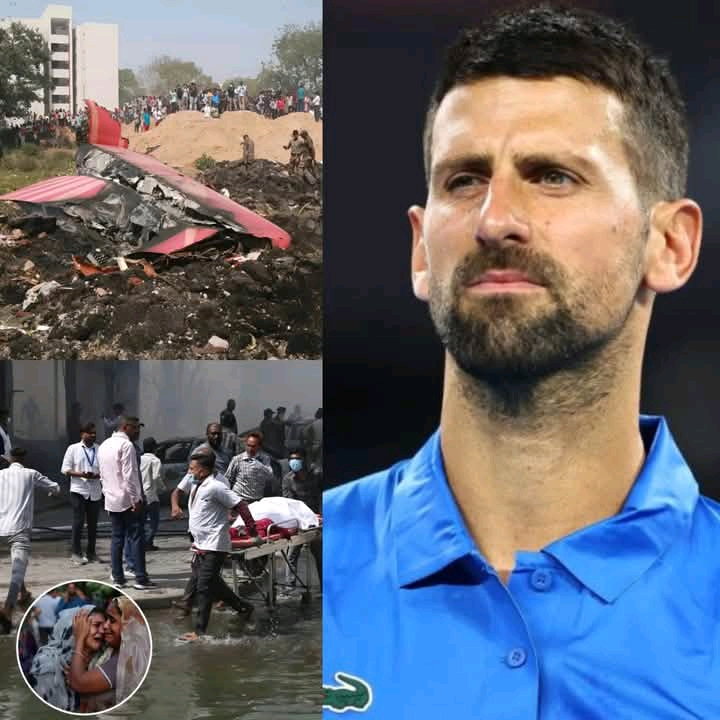 Just In: Tennis Icon Novak Djokovic Offers Quiet Support to Families Affected by Plane Crash in India