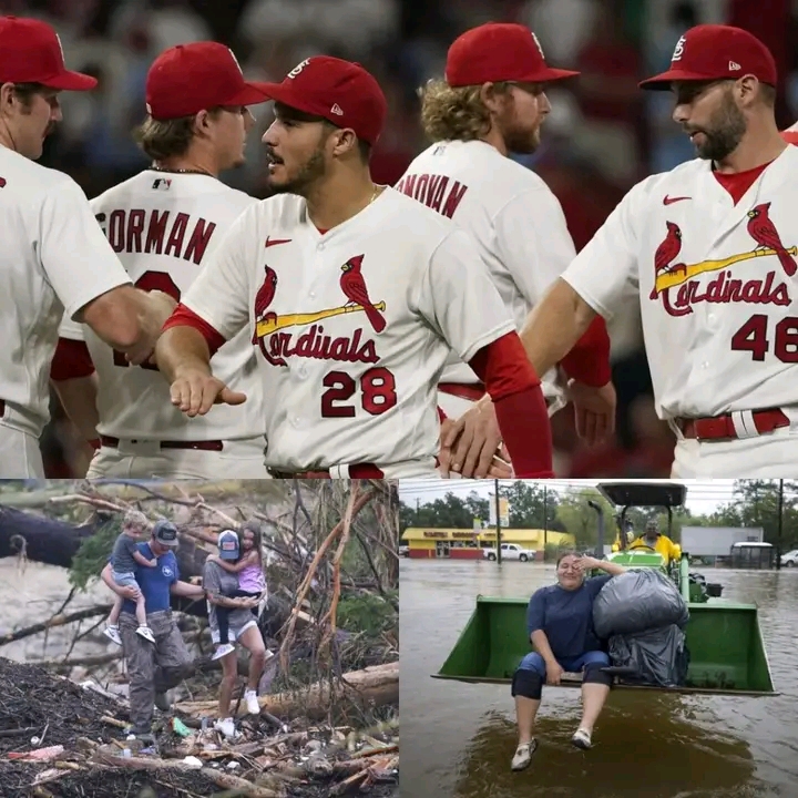 UPDATED NEWS: The St. Louis Cardinals have donated $50 million to support victims and aid in the search and rescue of those missing in the devastating flash floods in Texas. Fans were stunned to learn that one of the team’s superstars personally traveled to the disaster site to offer hands-on help.