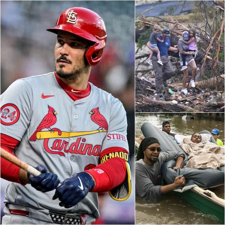 UPDATED: Nolan Arenado Donates $3.5 Million and Delivers Heartfelt Support to Victims of Texas Flood Disaster